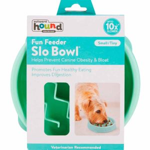 Outward Hound Comedero Lento Menta S Para Perros